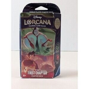 Disney Lorcana: The First Chapter Starter Deck (Emerald & Ruby) BRAND NEW SEALED